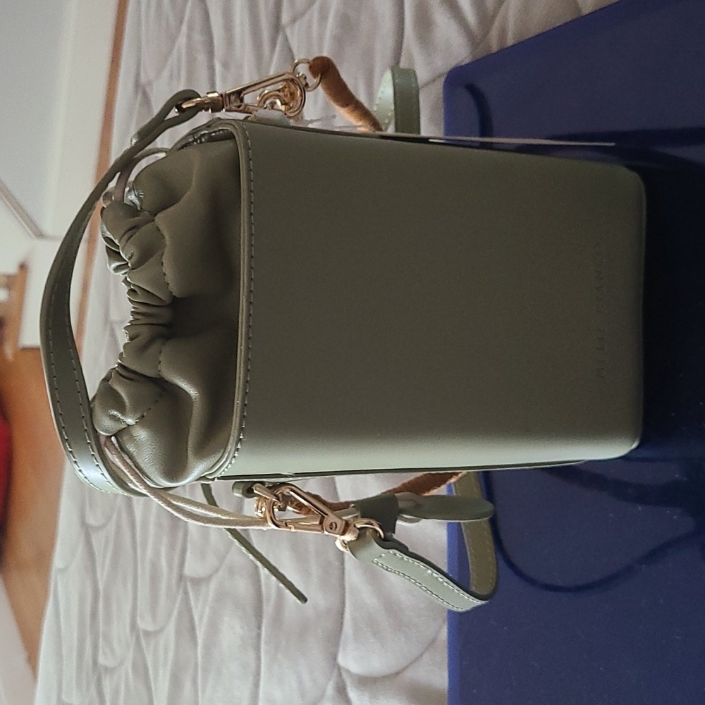 MELIE BIANCO DRAW STRING BAG